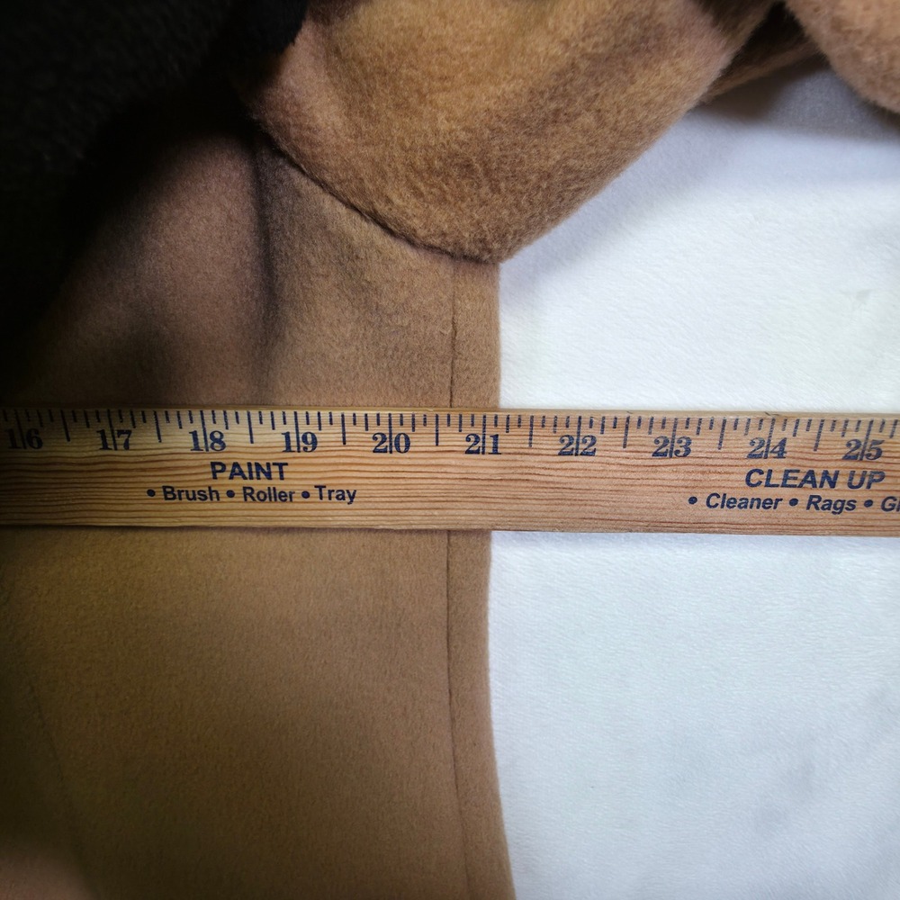 Talbots‎ Pea Coat Women 12P Brown Wool Timeless Preppy Old Money Classic READ - Picture 5 of 16